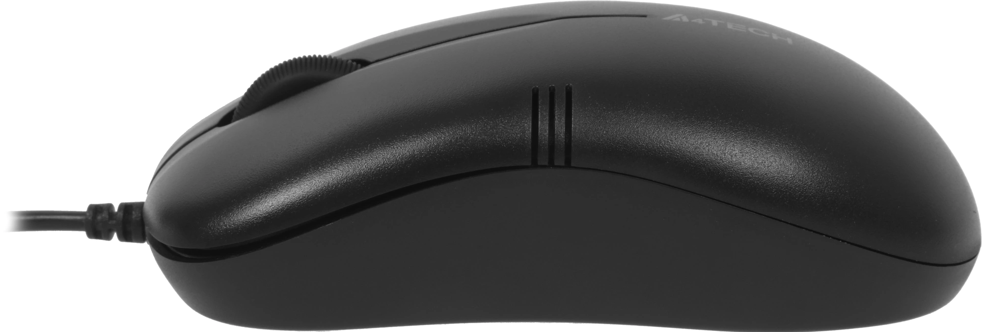 Мышь A4Tech OP-560NU черный оптическая 1200dpi USB 3but — миниатюра 8