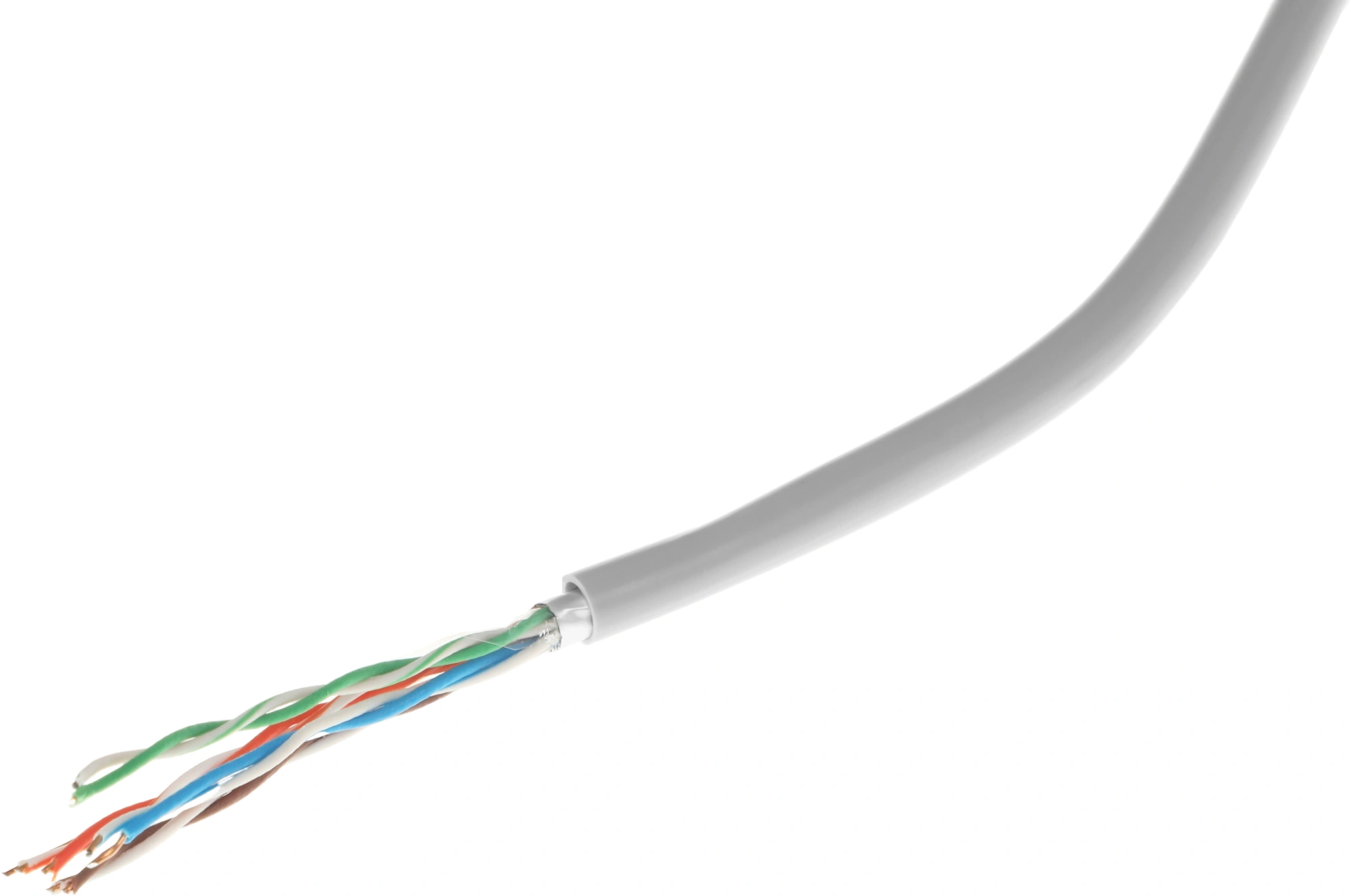 Кабель сетевой FTP 4 пары cat.5E solid 0.5мм CCA 305м — миниатюра 4