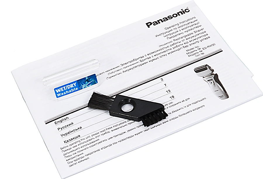 Бритва сетчатая Panasonic ES-RW30-S520 реж.эл.:2 питан.:аккум. серебристый — миниатюра 8