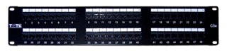 Патч-панель Lanmaster TWT-PP48UTP 19" 2U 48xRJ45 кат.5E UTP — миниатюра 2