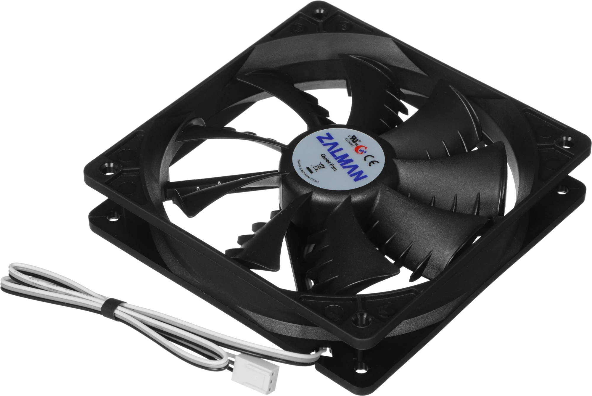 Вентилятор для корпуса Zalman ZM-F3 (SF) 120х120x25 черный 3-pin 23дБ Ret — миниатюра 8