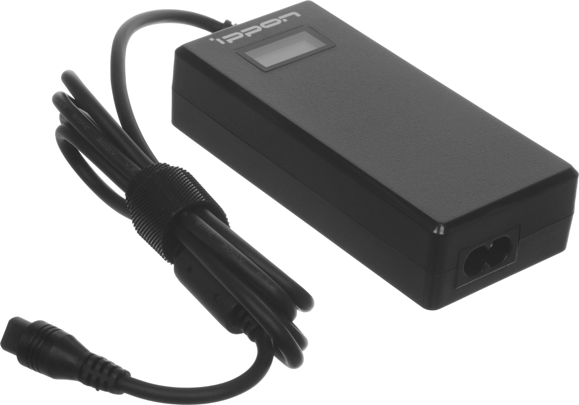 Блок питания Ippon D90U автоматический 90W 15V-19.5V 11-коннект. 4.5A 2.1A от бытовой электросети LСD индикатор — миниатюра 6