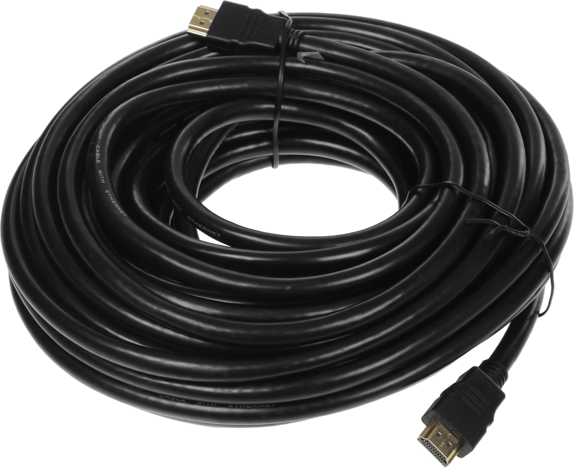 Кабель аудио-видео HDMI (m)/HDMI (m) 15м. черный — фото 1