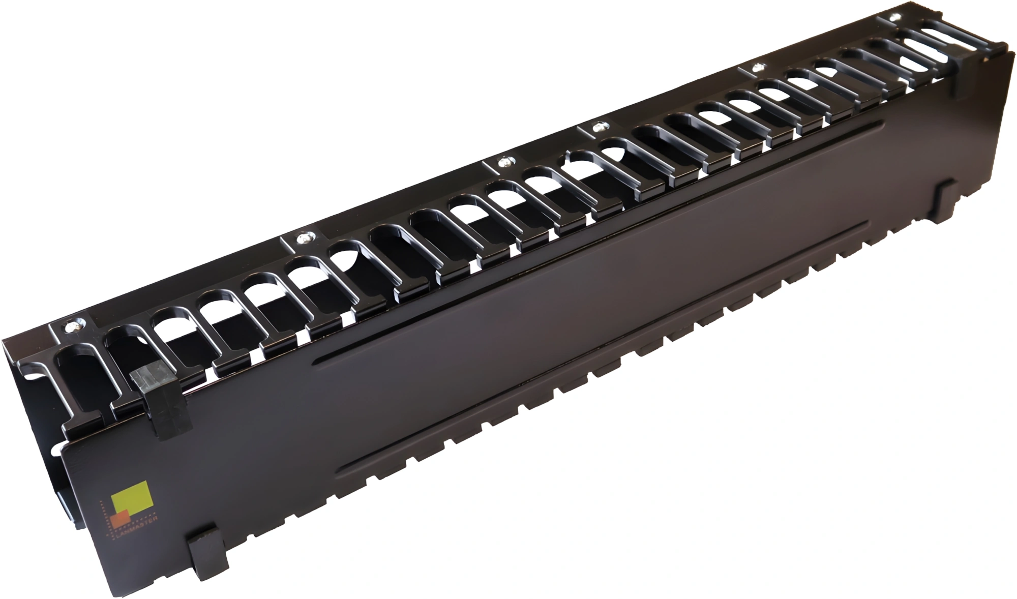 Кабельный органайзер Lanmaster LAN-ORG/CV-1U 1U шир.:19" — миниатюра 3