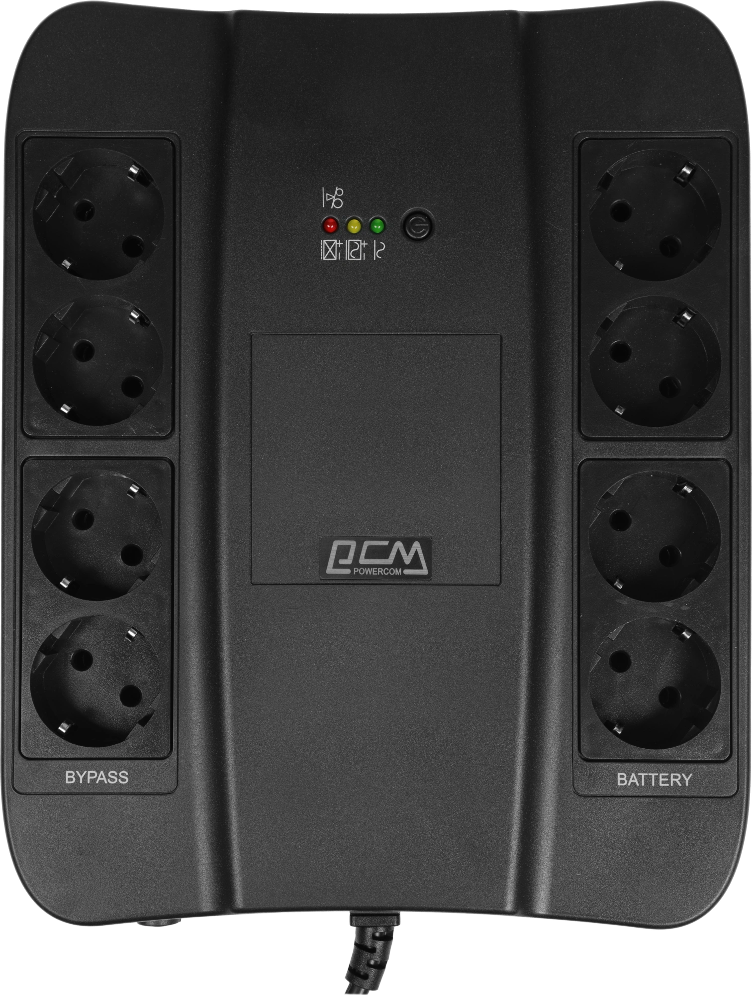 Источник бесперебойного питания Powercom Spider SPD-1000U 550Вт 1000ВА черный — миниатюра 7
