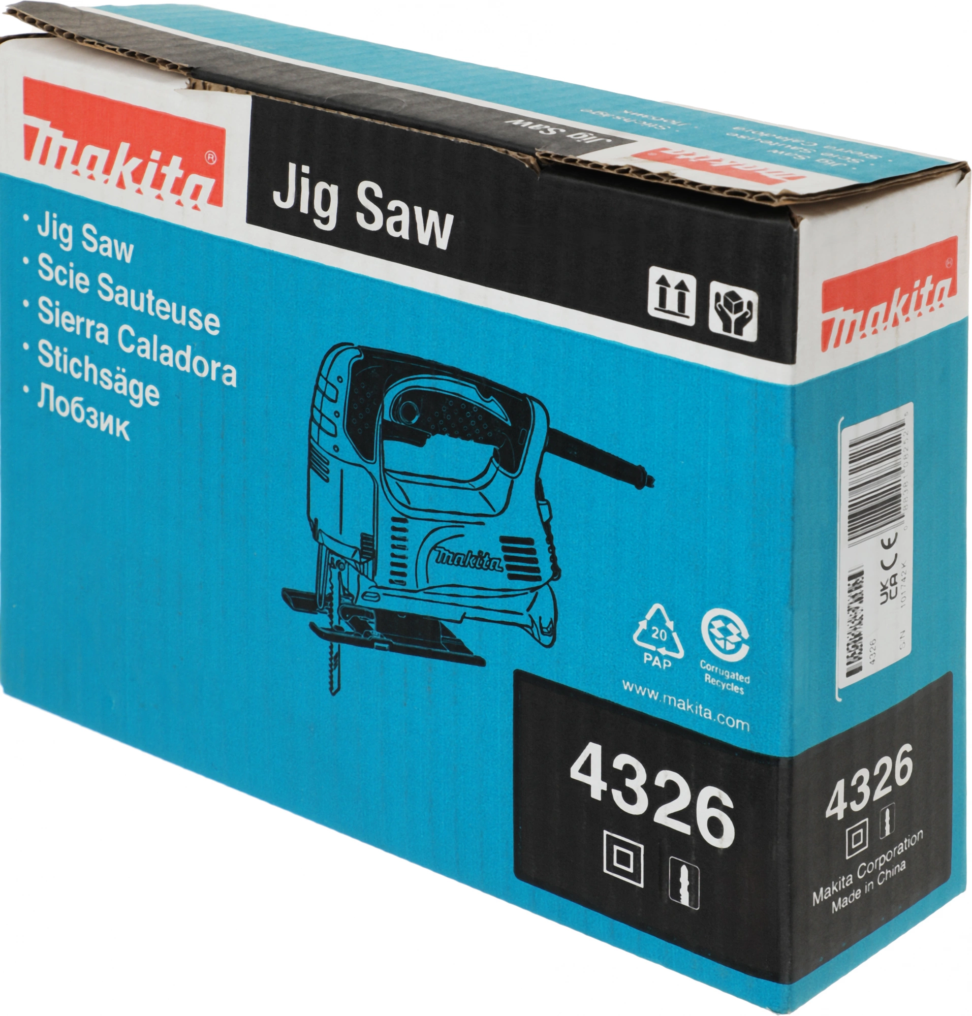 Лобзик Makita 4326 450Вт 3100ходов/мин от электросети — миниатюра 9