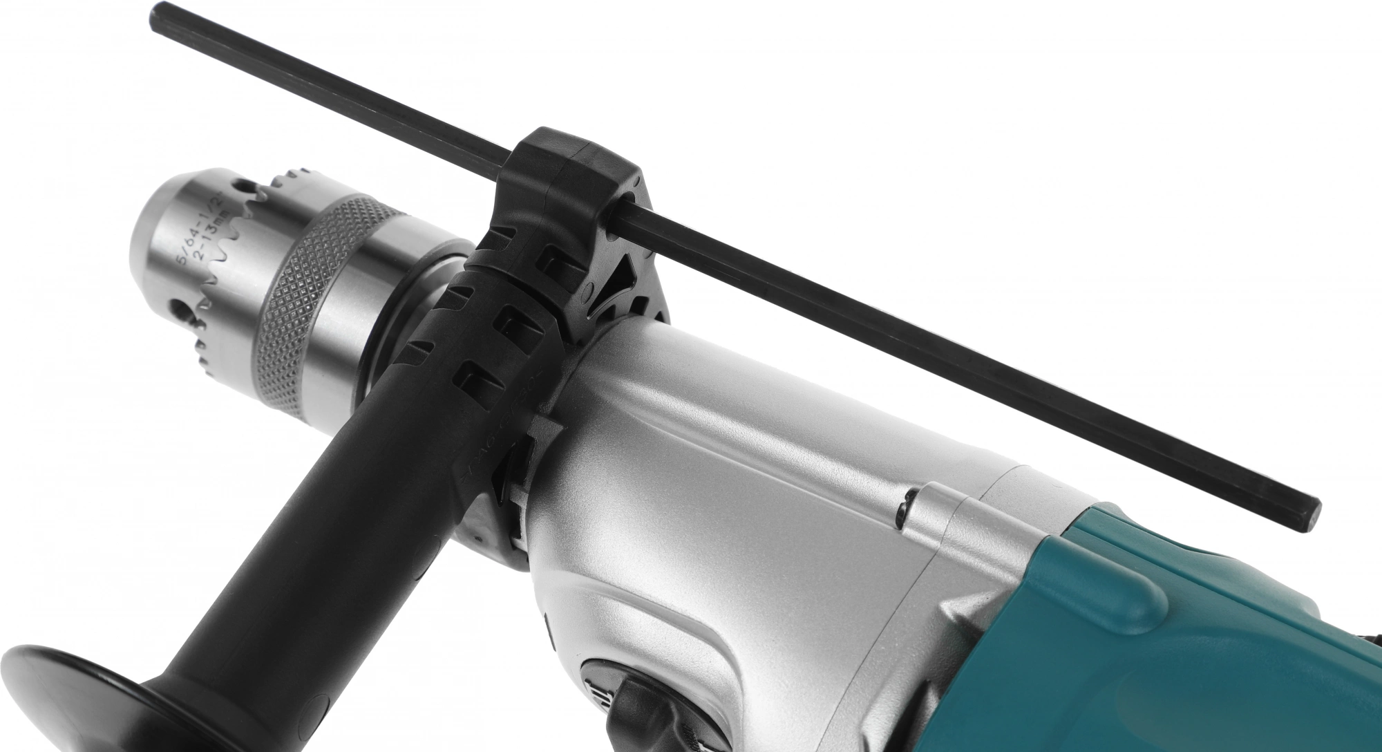 Дрель ударная Makita HP2070 1010Вт патрон:кулачковый реверс (кейс в комплекте) — миниатюра 9