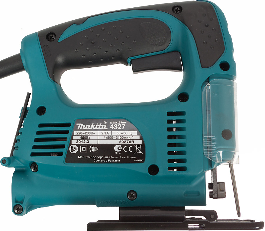 Лобзик Makita 4327 450Вт 3100ходов/мин от электросети — миниатюра 2