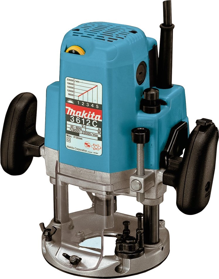 Фрезер Makita 3612C 1850Вт 23000об/мин макс.ход:60мм — фото 1