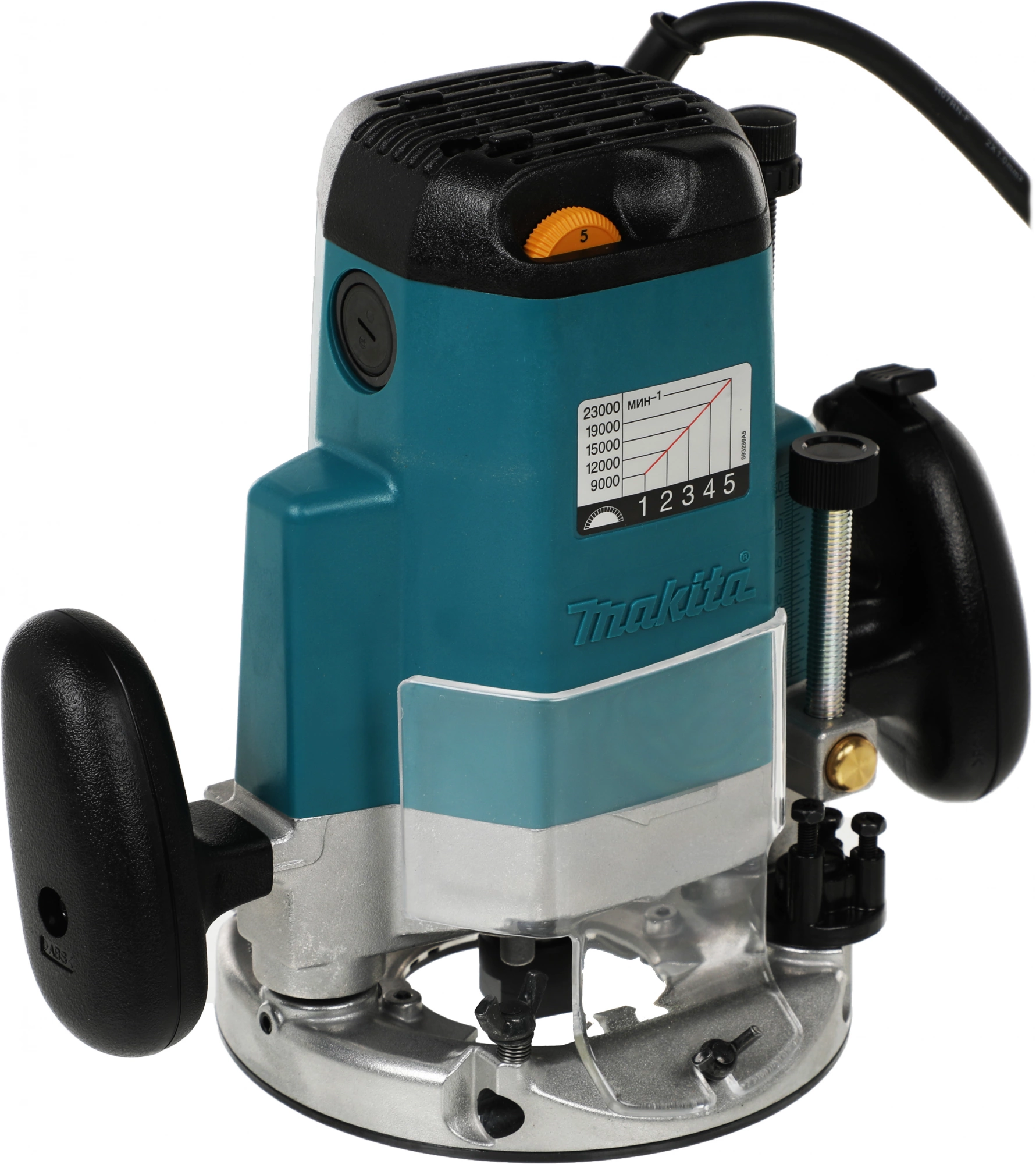 Фрезер Makita 3612C 1850Вт 23000об/мин макс.ход:60мм — миниатюра 3