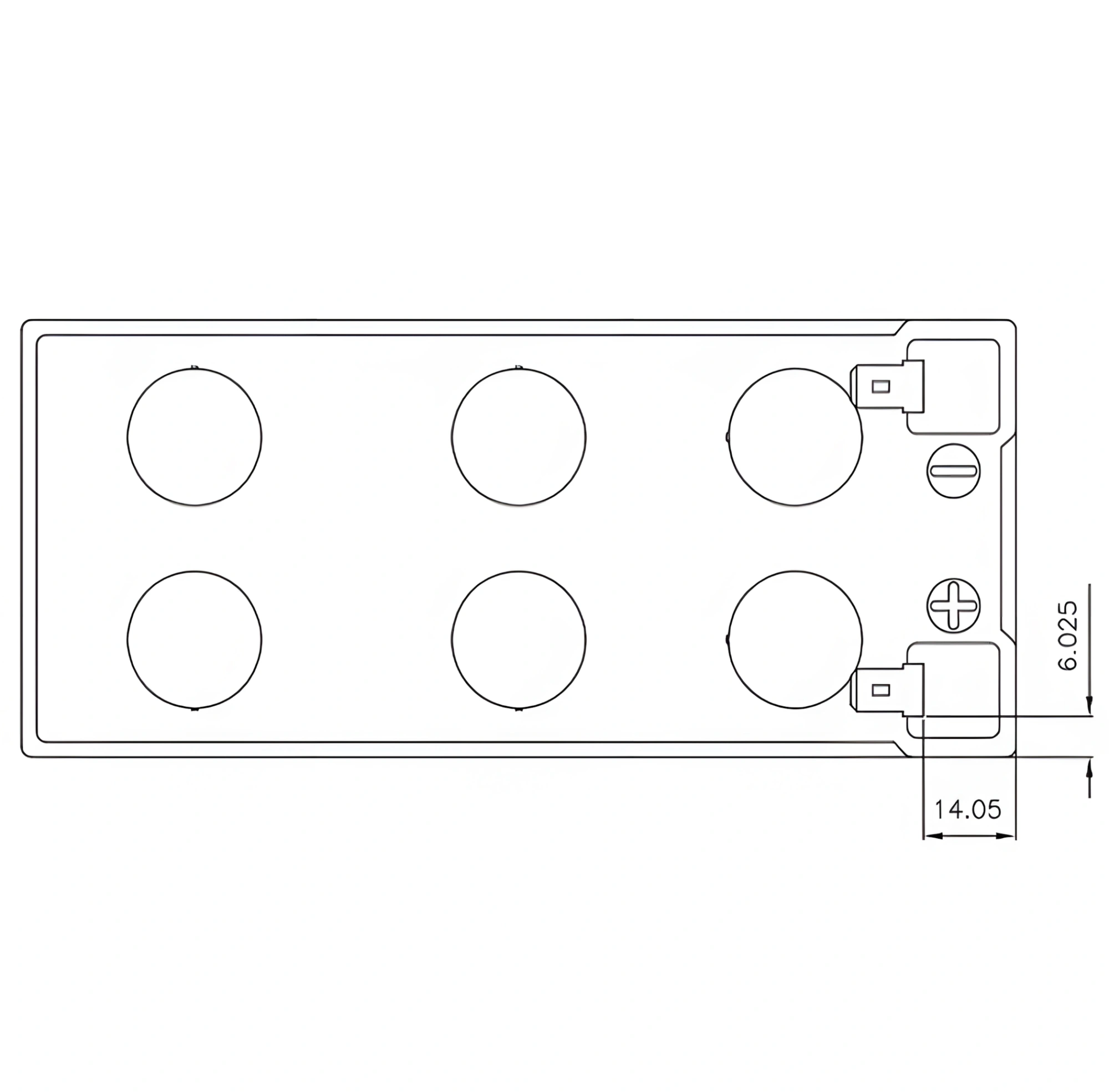 Батарея для ИБП CSB GP1272 F2 (12V28W) 12В 7.2Ач — миниатюра 9