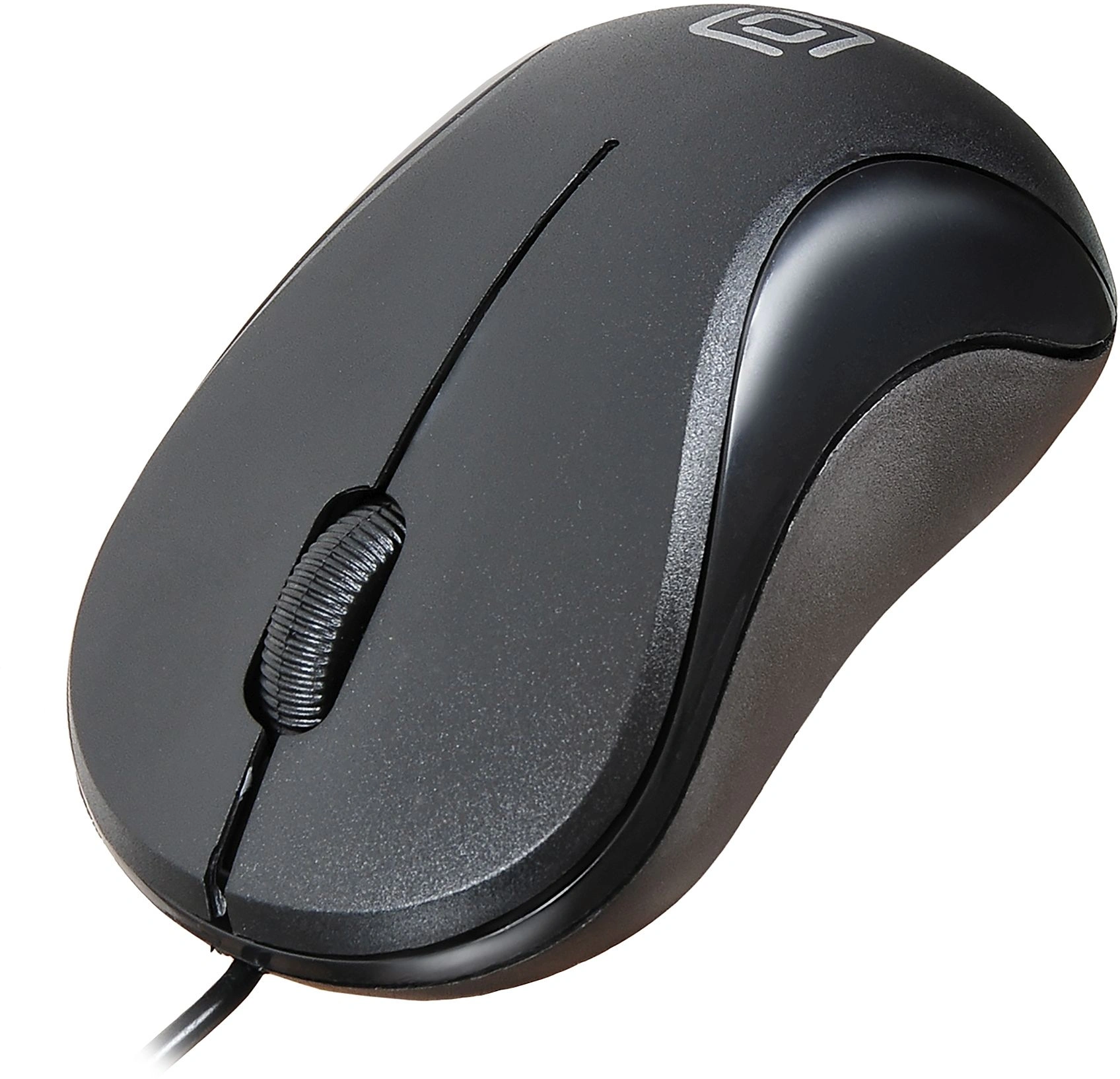 Мышь Оклик 115S черный оптическая 1200dpi USB для ноутбука 3but (711636) — миниатюра 5