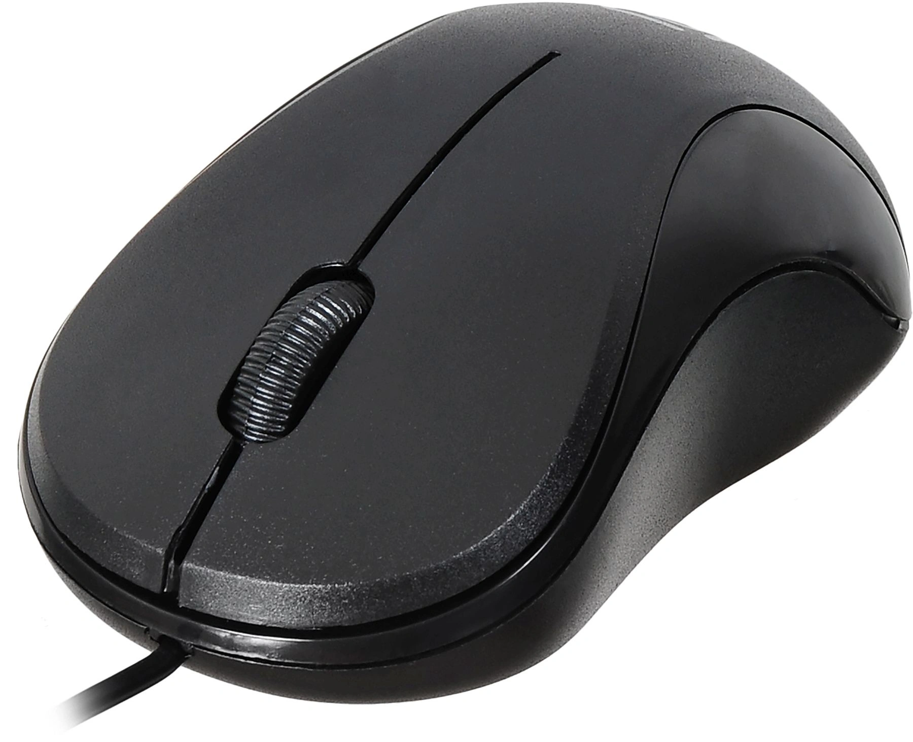 Мышь Оклик 115S черный оптическая 1200dpi USB для ноутбука 3but (711636) — миниатюра 6