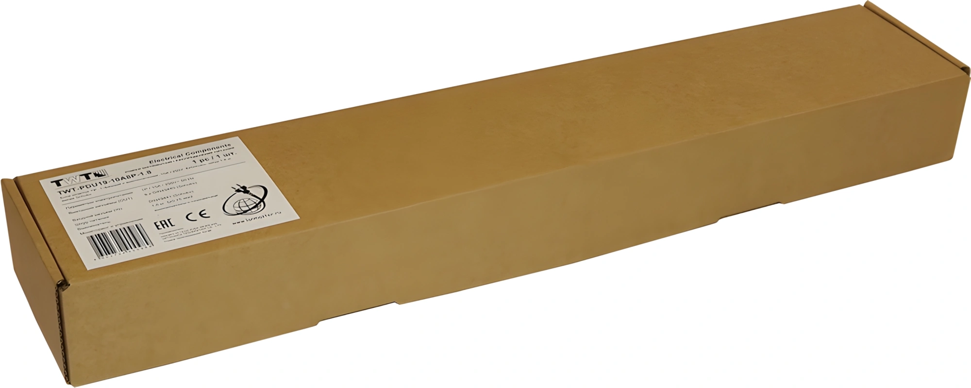 Блок распределения питания Lanmaster TWT-PDU19-10A8P-3.0 гор.размещ. 8xSchuko базовые 10A Schuko 3м — миниатюра 4