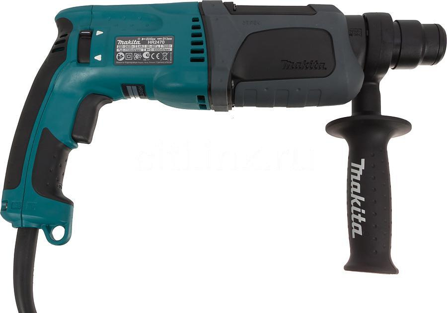 Перфоратор Makita HR2470 патрон:SDS-plus уд.:2.4Дж 780Вт (кейс в комплекте) — миниатюра 2