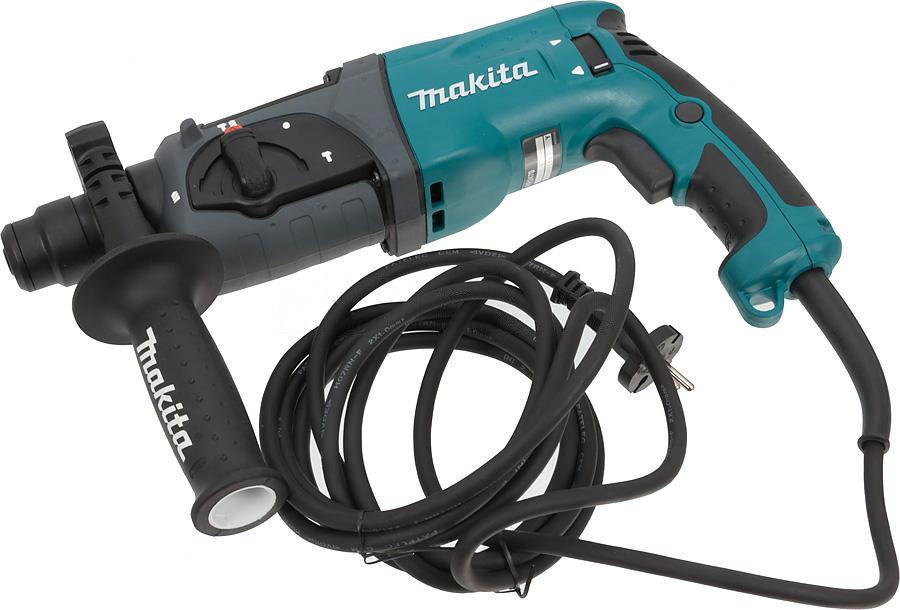 Перфоратор Makita HR2470 патрон:SDS-plus уд.:2.4Дж 780Вт (кейс в комплекте) — миниатюра 3