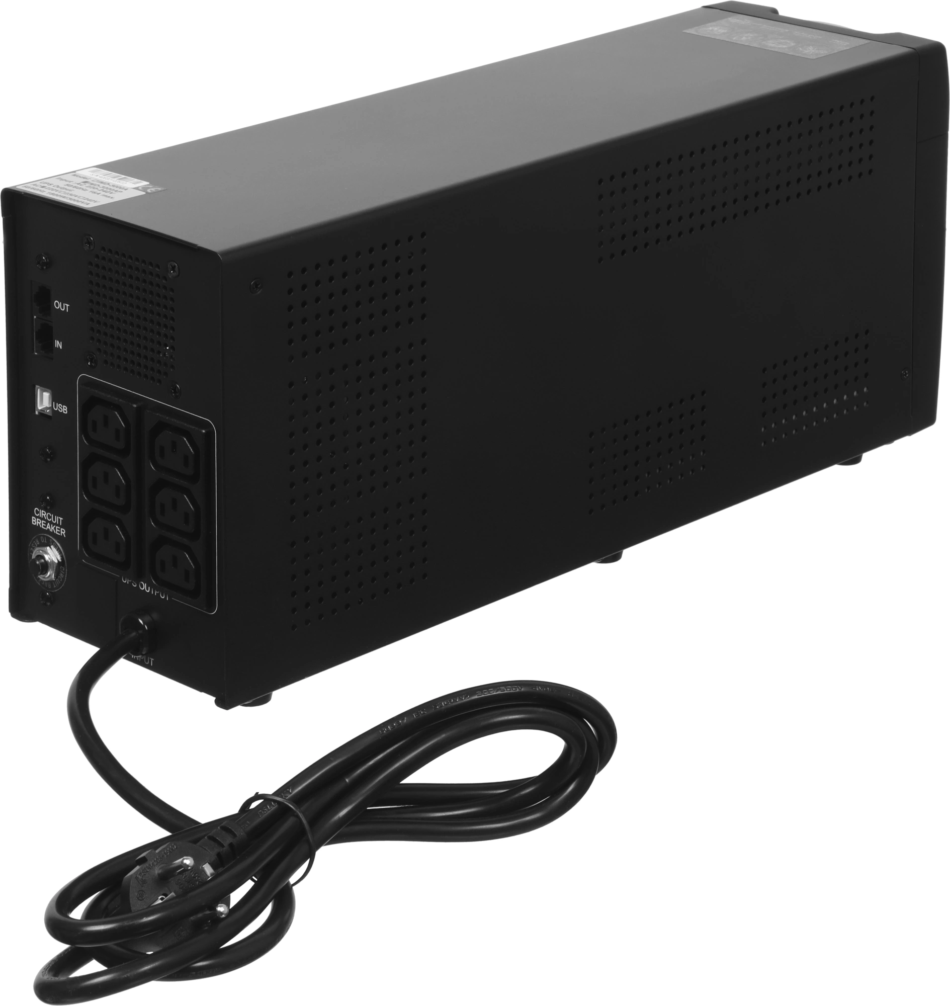 Источник бесперебойного питания Powercom Imperial IMD-3000AP 1800Вт 3000ВА черный — миниатюра 18