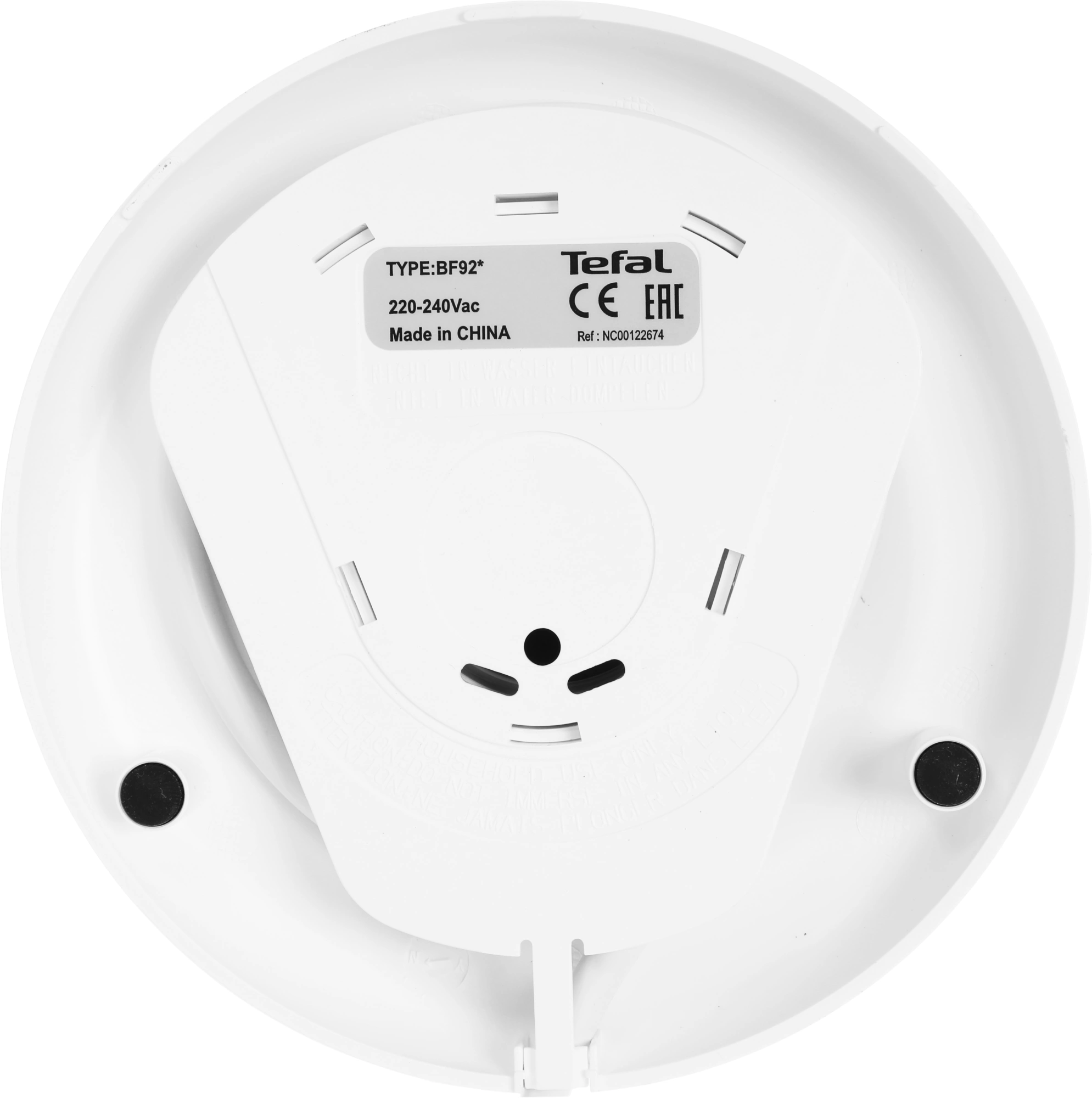 Чайник электрический Tefal Silver Ion BF925132 1.7л. 2400Вт белый корпус: пластик (7211001107) — миниатюра 21