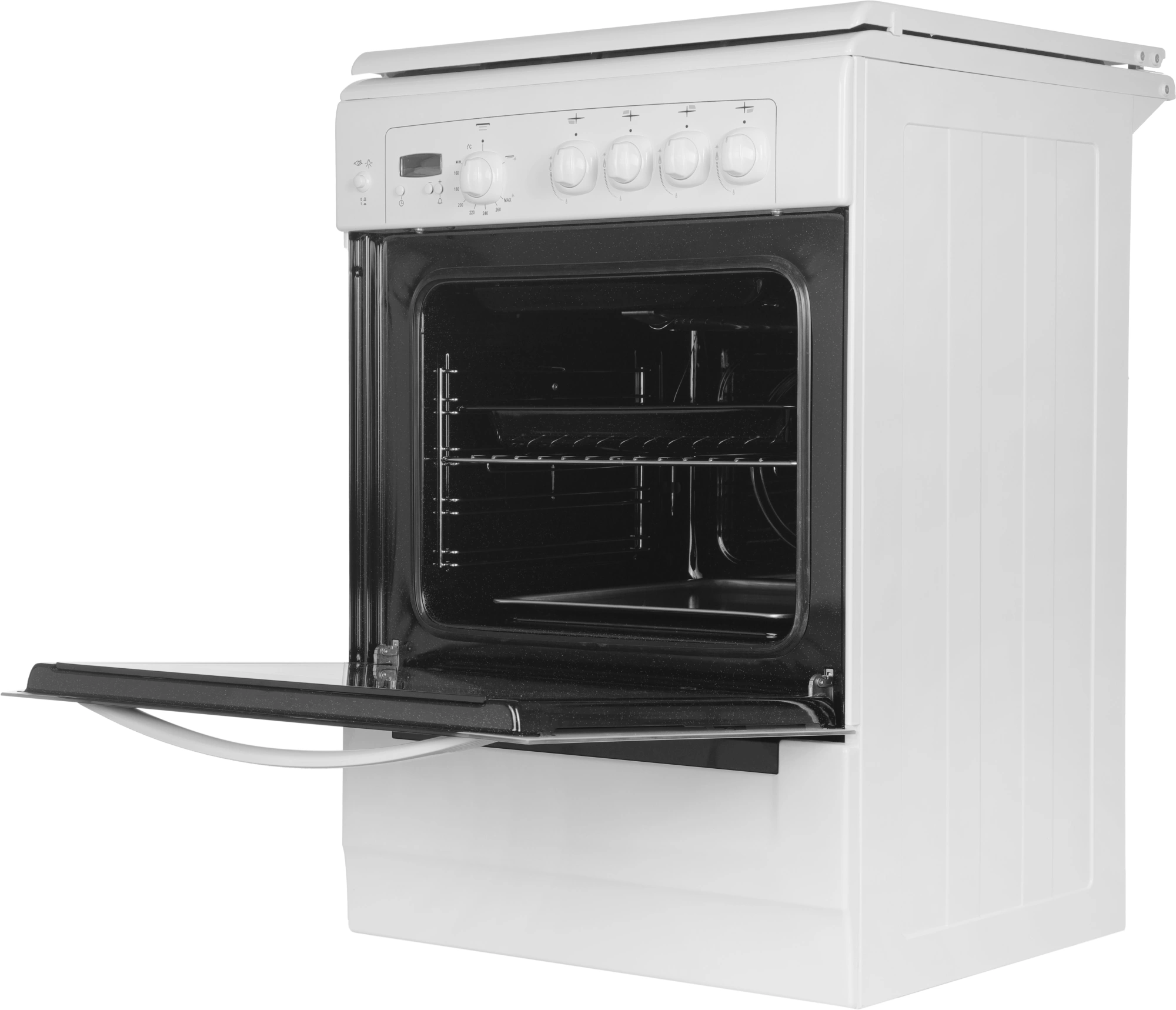 Плита Газовая Gefest 6100-03 белый (металлическая крышка) реш.чугун — миниатюра 6