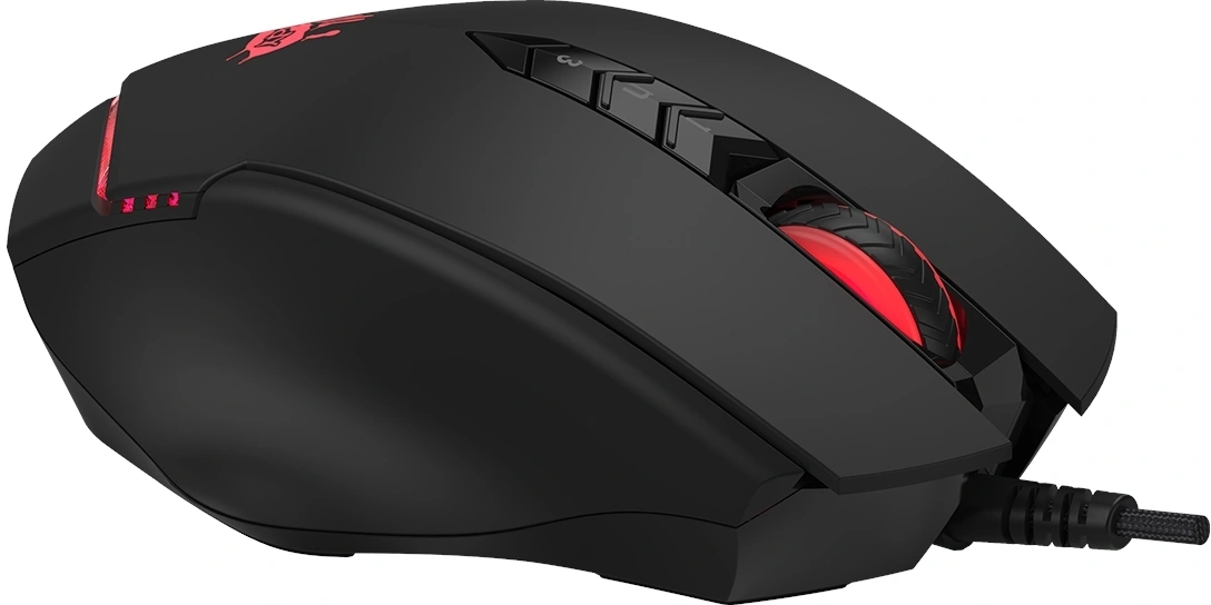 Мышь A4Tech Bloody V8 черный оптическая 6000dpi USB 8but — миниатюра 2