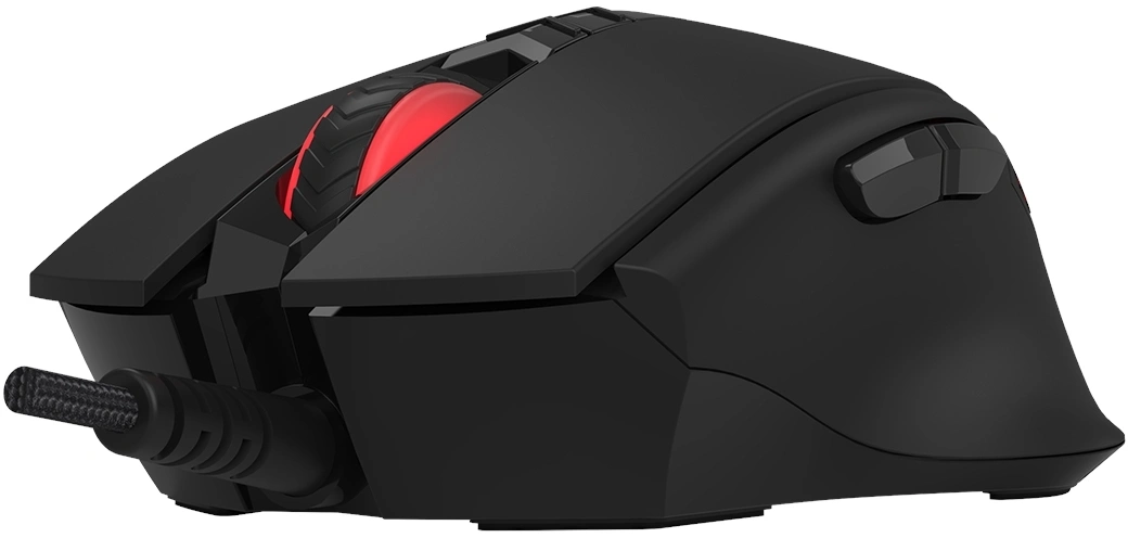 Мышь A4Tech Bloody V8 черный оптическая 6000dpi USB 8but — миниатюра 7