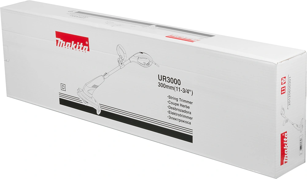Триммер электрический Makita UR3000 450Вт неразбор.штан. реж.эл.:леска — миниатюра 8