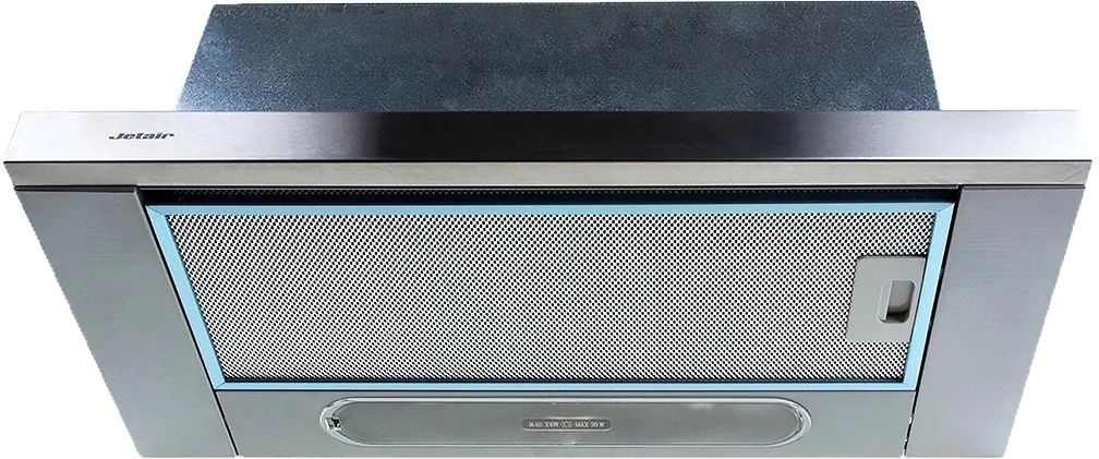 Вытяжка встраиваемая Jet Air Aurora LX/GRX/F/90 нержавеющая сталь управление: кнопочное (1 мотор) — миниатюра 3