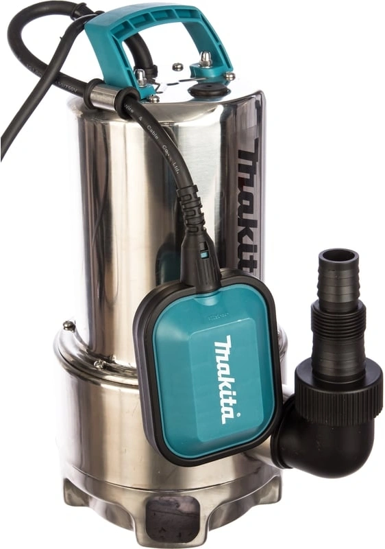Насос дренажный Makita PF0610 550Вт 10800л/час центробежный — миниатюра 2