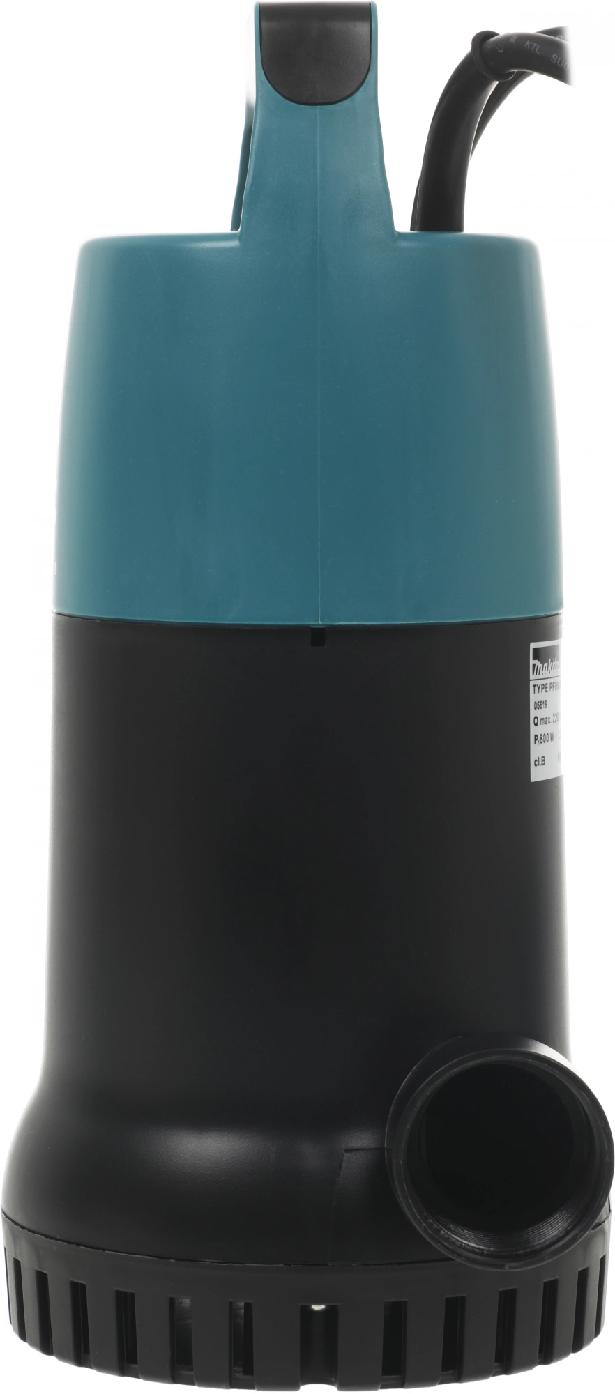 Насос дренажный Makita PF0800 800Вт 13200л/час центробежный — миниатюра 3