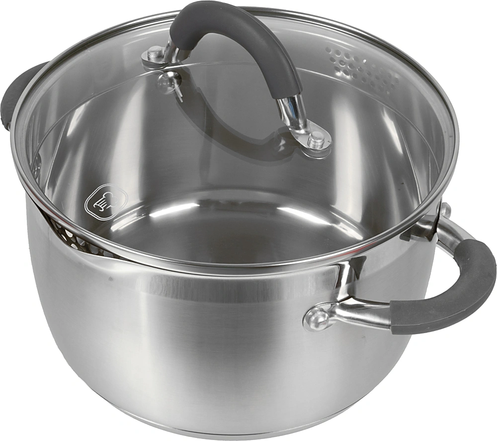 Кастрюля Rondell Flamme RDS-024 3.2л. d=20см (с крышкой) стальной — миниатюра 19