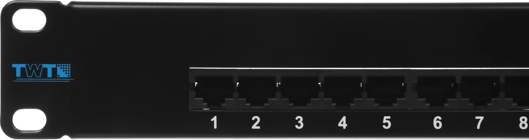 Патч-панель Lanmaster TWT-PP25TEL45 19" 1U 25xRJ-12 UTP — миниатюра 9