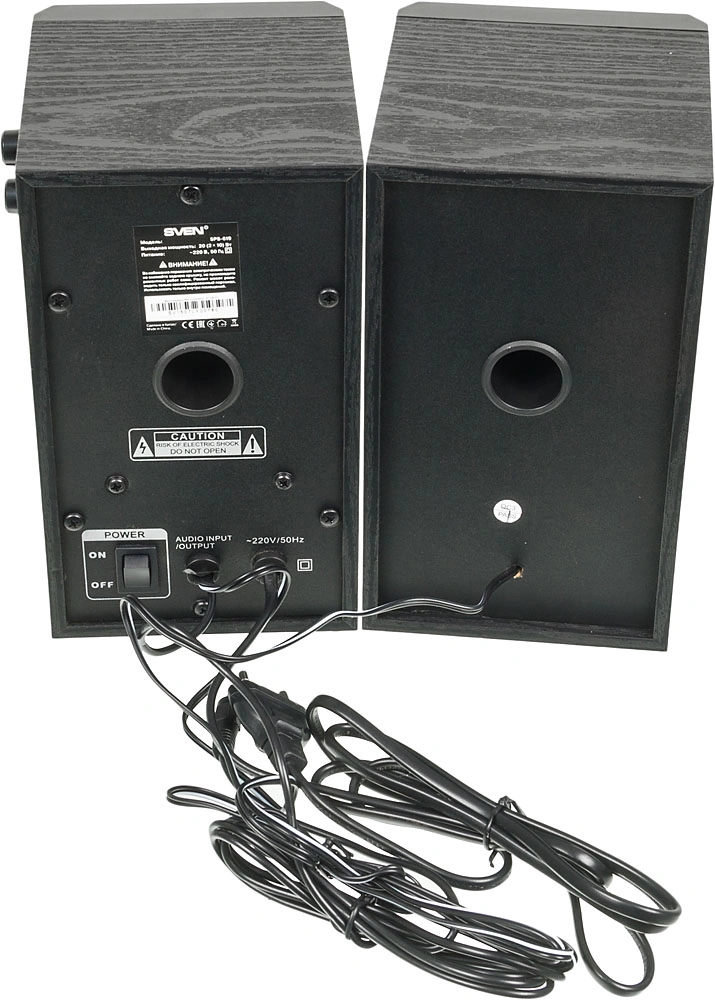 Колонки Sven SPS-619 2.0 черный 20Вт — миниатюра 2