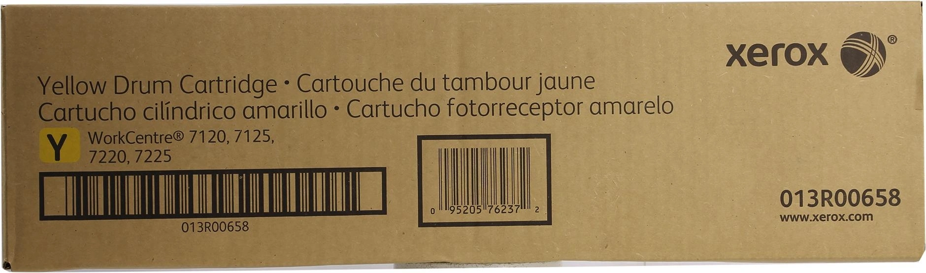 Блок фотобарабана Xerox 013R00658 желтый цв:51000стр. для WC 7120/7125/7220/7225 Xerox — фото 1