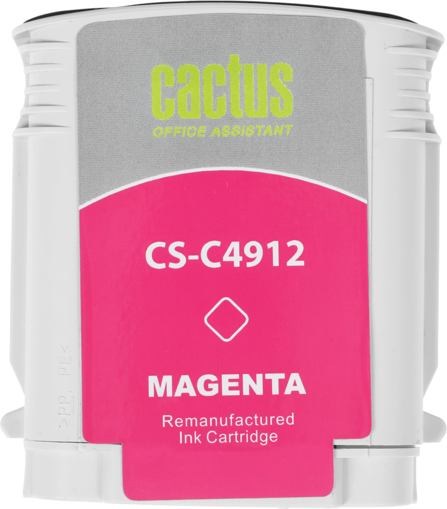 Картридж струйный Cactus CS-C4912 №82 пурпурный (72мл) для HP DJ 500/800C с чипом — миниатюра 6