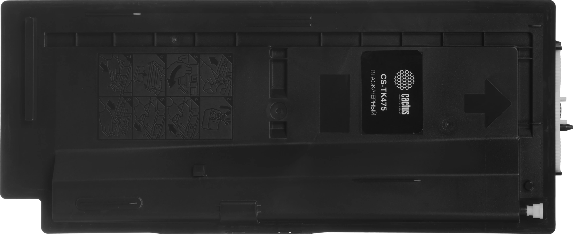 Картридж лазерный Cactus CS-TK475 TK-475 черный (15000стр.) для Kyocera FS-6025/B/6030 — миниатюра 10
