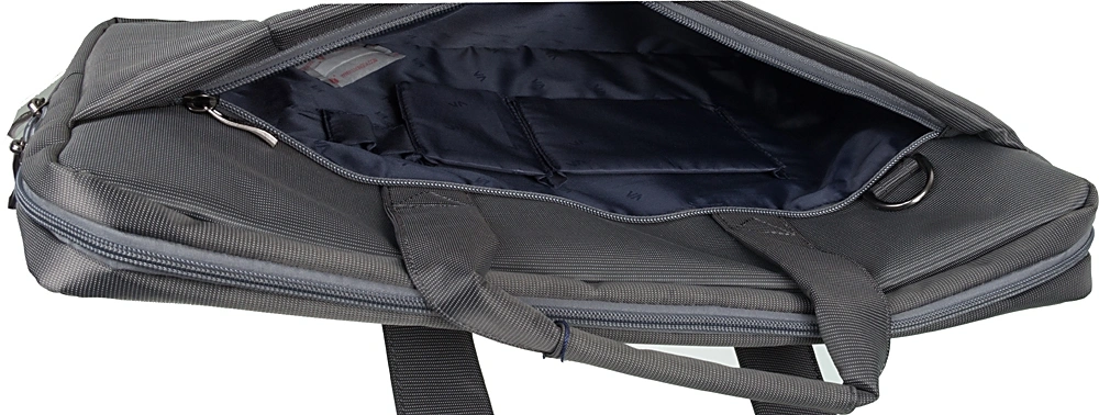 Сумка для ноутбука 17" Riva 8251 серый полиэстер (8251 GREY) — миниатюра 5