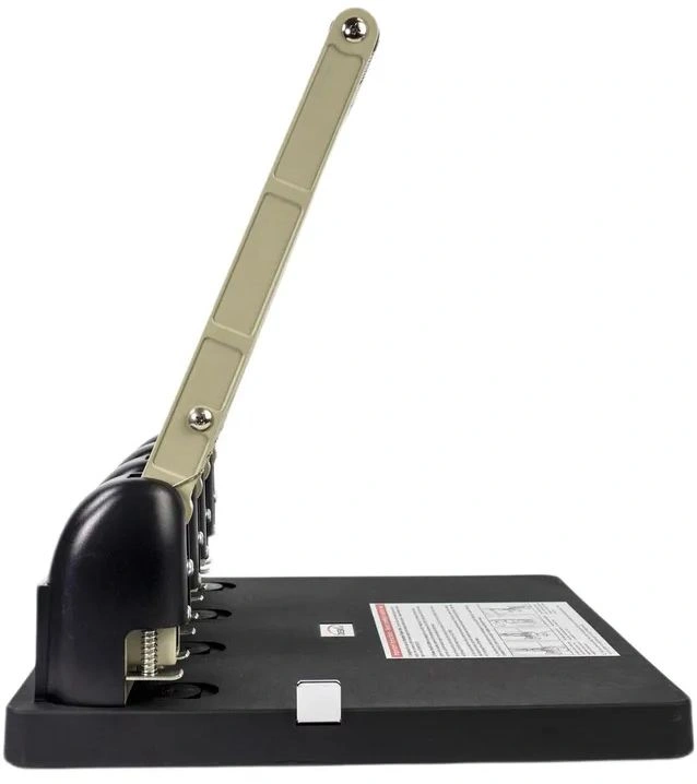 Дырокол Kw-Trio Heavy Duty 954 макс.:150лист. металл/пластик черный отв.:4 с линейкой — миниатюра 2