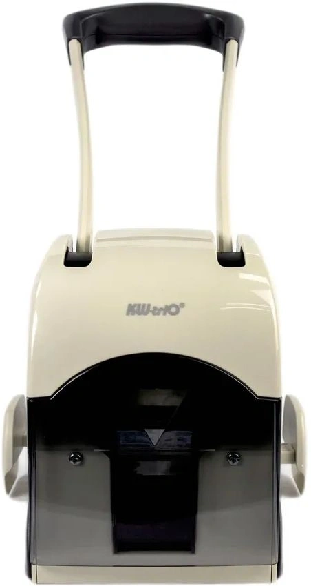 Дырокол Kw-Trio Lever-Tech HD 9556 макс.:200лист. металл серый отв.:2 с линейкой — миниатюра 8