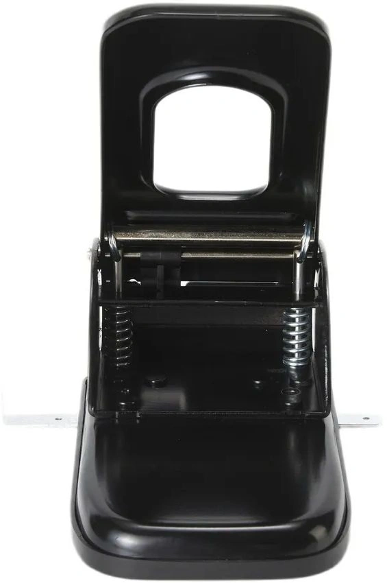 Дырокол Kw-Trio Heavy Duty 967 макс.:70лист. металл черный отв.:2 с линейкой — миниатюра 6