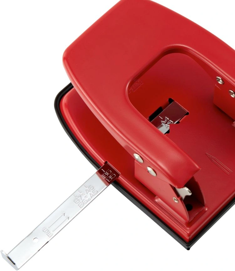 Дырокол Kw-Trio Typical Heavy Duty 09780 макс.:30лист. металл разные варианты цветов отв.:2 с линейкой — миниатюра 8