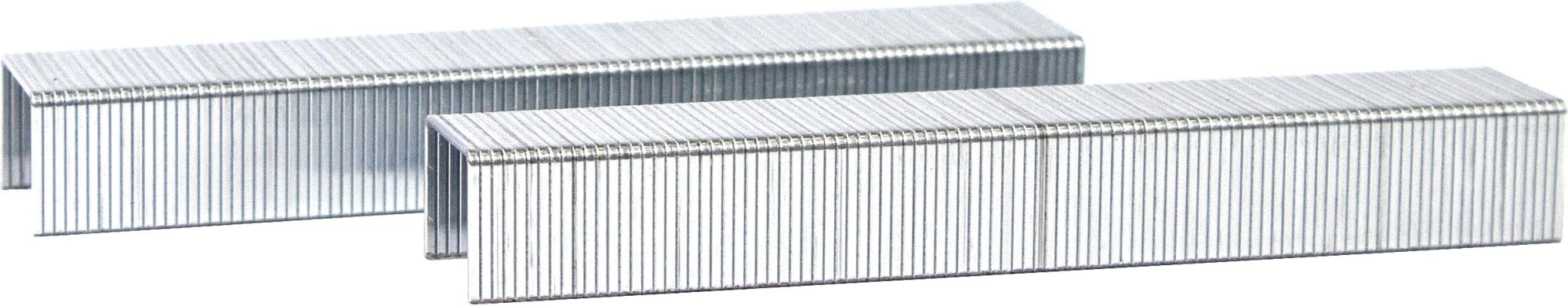 Скобы для степлера 23/10 Kw-Trio 023A оцинкованные кор.карт. (упак.:1000шт.) — миниатюра 2
