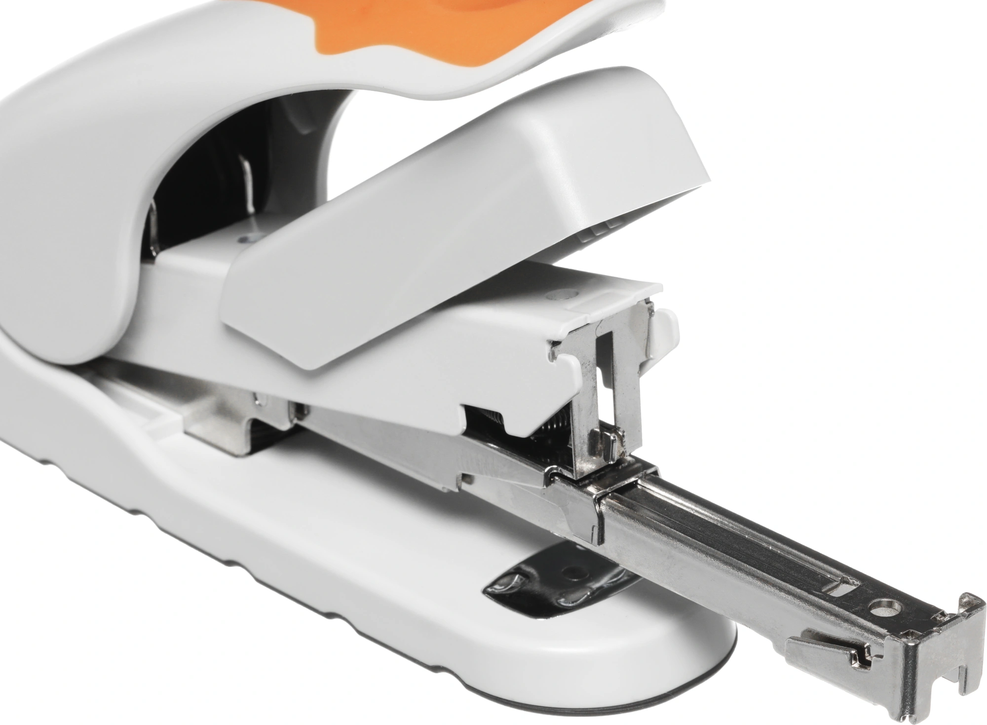 Степлер настольный Kw-Trio 5618 Soft-Touch 24/6 24/8 26/6 26/8 (40листов) снижение усилия ассорти 100скоб металл/пластик — миниатюра 6