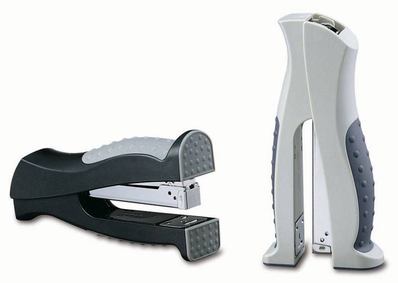 Степлер ручной Kw-Trio 05733 Full-strip Elegant 24/6 26/6 (20листов) ассорти 210скоб блистер — фото 1