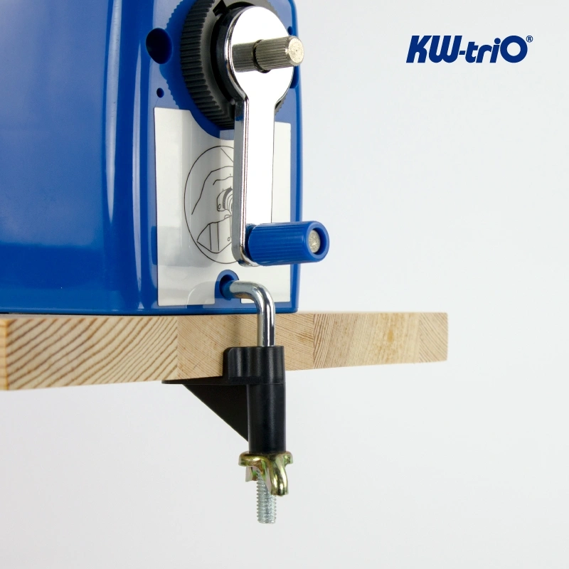 Точилка для карандашей механическая Kw-Trio 312A 1 отверстие пластик ассорти — миниатюра 5