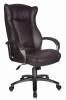 Кресло руководителя Бюрократ CH-879DG/COFFEE темно-коричневый искусственная кожа (пластик темно-серый)