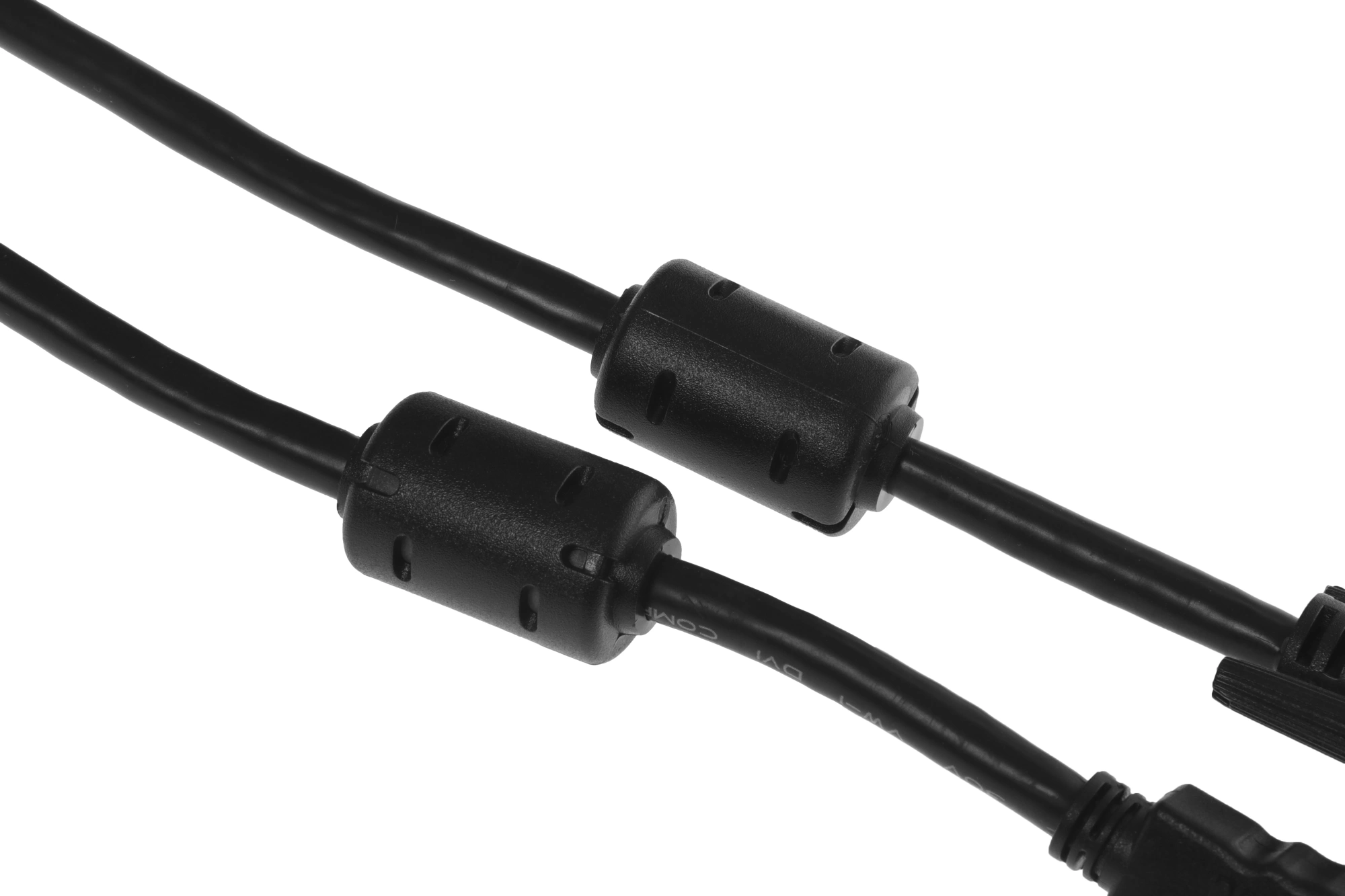 Кабель-переходник аудио-видео Buro HDMI (m)/DVI-D (m) 1.8м. феррит.кольца позолоч.конт. (HDMI-19M-DVI-D-1.8M) — миниатюра 5