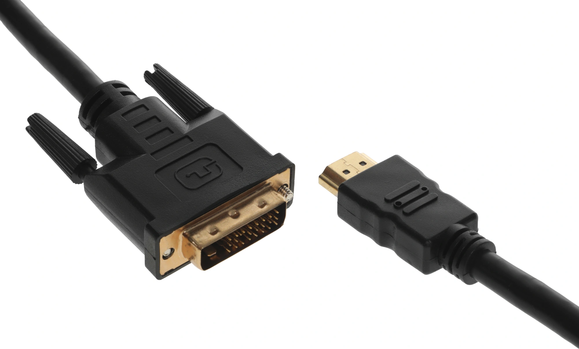 Кабель-переходник аудио-видео Buro HDMI (m)/DVI-D (m) 1.8м. феррит.кольца позолоч.конт. (HDMI-19M-DVI-D-1.8M) — миниатюра 6