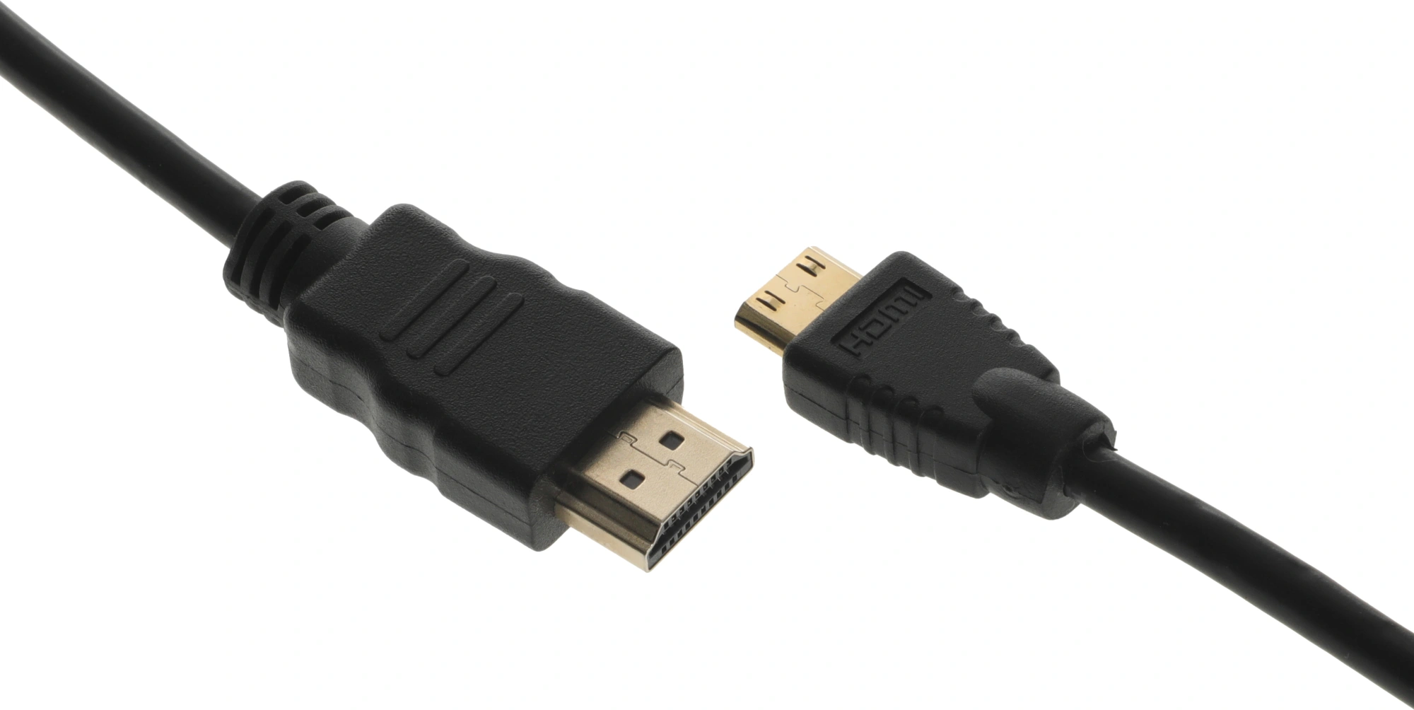 Кабель аудио-видео Buro HDMI 1.4 HDMI (m)/Mini HDMI (m) 1.8м. феррит.кольца позолоч.конт. черный (MINIHDMI-1.8M) — миниатюра 7