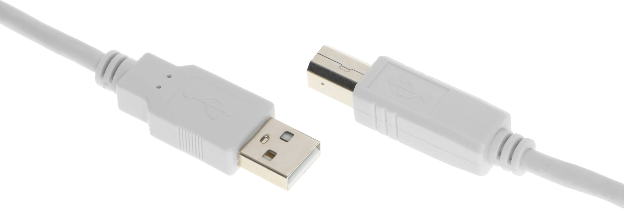 Кабель Buro USB A(m) USB B(m) 1.8м (USB2.0-AM/BM-1.8M-MG) феррит.кольца серый — миниатюра 6