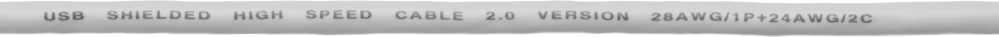 Кабель Buro USB A(m) USB B(m) 1.8м (USB2.0-AM/BM-1.8M-MG) феррит.кольца серый — миниатюра 7